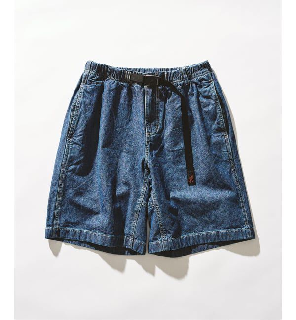 417 EDIFICE「Gramicci / グラミチ JAPANESE CHAMBRAY SHORT」|その他|ブルー A