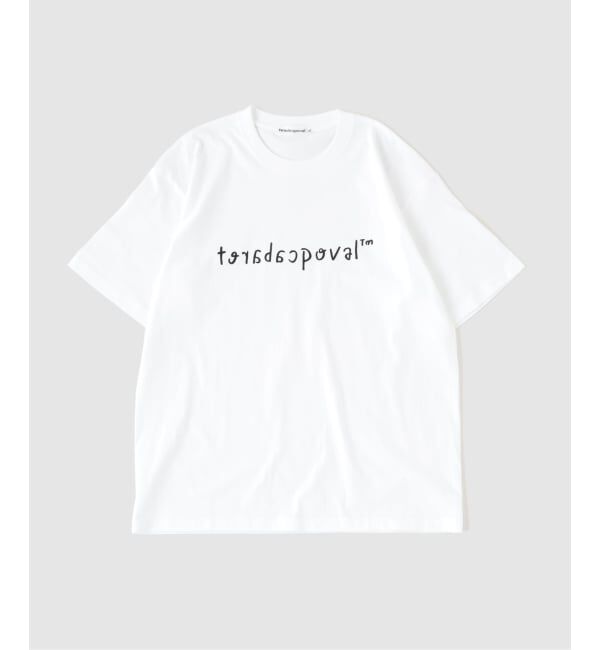 417 EDIFICE「CABARET POVAL Yu Nagaba Logo Tee」|Tシャツ・カットソー|ホワイト
