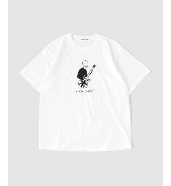 417 EDIFICE「CABARET POVAL Yu Nagaba Maine Road Tee」|Tシャツ・カットソー|ホワイト