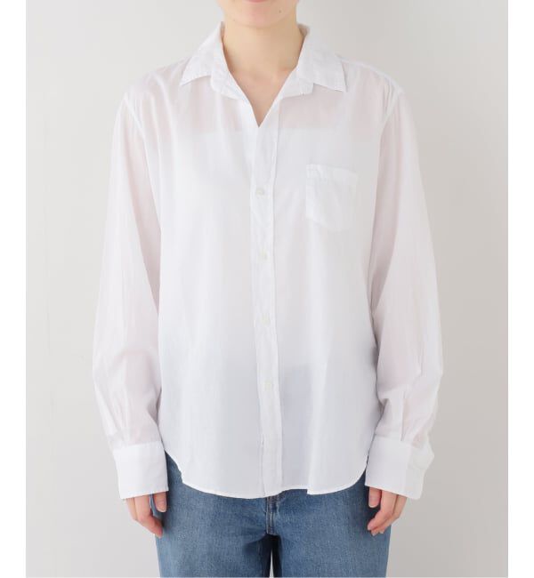 journal standard L'essage「Frank&Eileen/フランク＆アイリーン cotton viole シャツ」|シャツ・ブラウス|ホワイト