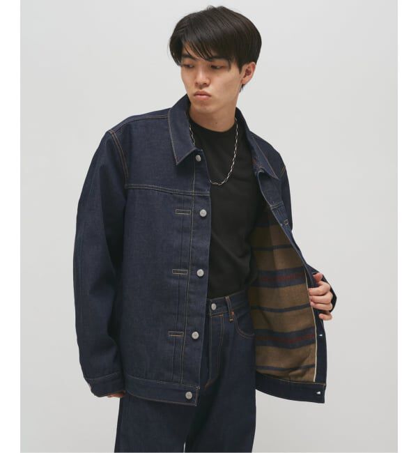 JOURNAL STANDARD「《予約》LEVI'S (R) / リーバイス 別注 TYPE1 ブランケット ライニング トラッカー」|デニムジャケット|