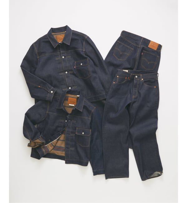 JOURNAL STANDARD「《予約》LEVI'S (R) / リーバイス 別注 TYPE1 ブランケット ライニング トラッカー」|デニムジャケット|