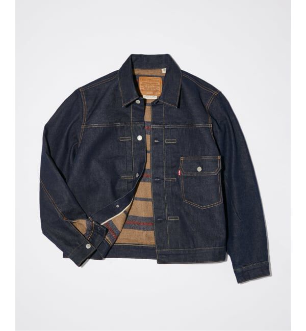 JOURNAL STANDARD「《予約》LEVI'S (R) / リーバイス 別注 TYPE1 ブランケット ライニング トラッカー」|デニムジャケット|