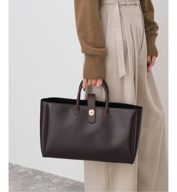 Spick and Span「PIENI / ピエニ 別注S-TOTE*」|トートバッグ|ブラウン