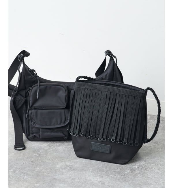 Spick and Span「BAICYCLON/バイシクロン 別注TAPE FRINGE MINI BAG*」|ハンドバッグ|