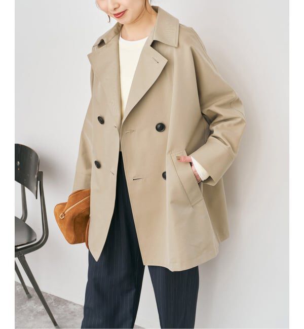 Spick and Span「TICCA / ティッカMiniテントトレンチコート」|トレンチコート|ベージュ