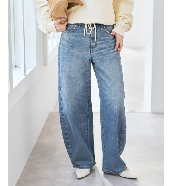 Spick and Span「《追加》SOMETHING / サムシング 別注 NEW HANA CURVE TAPERED*」|デニム|