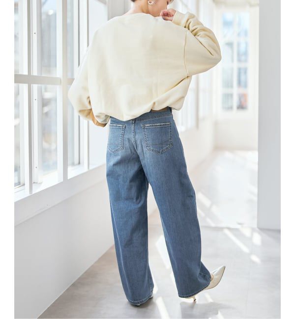 Spick and Span「《追加》SOMETHING / サムシング 別注 NEW HANA CURVE TAPERED*」|デニム|