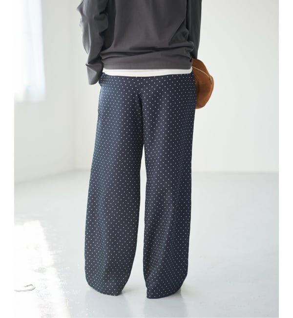 Spick and Span「ドットツイルイージーパンツ」|その他|