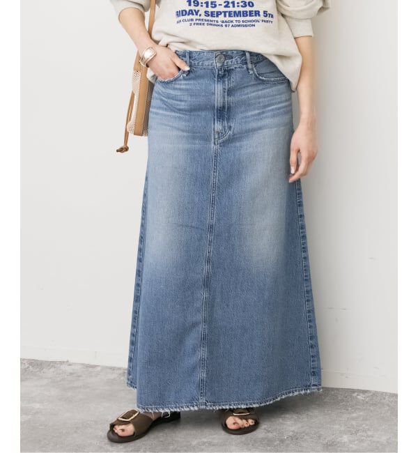 Spick and Span「upper hights/アッパーハイツ 別注THE FLORENCE*」|スカート|ブルー C