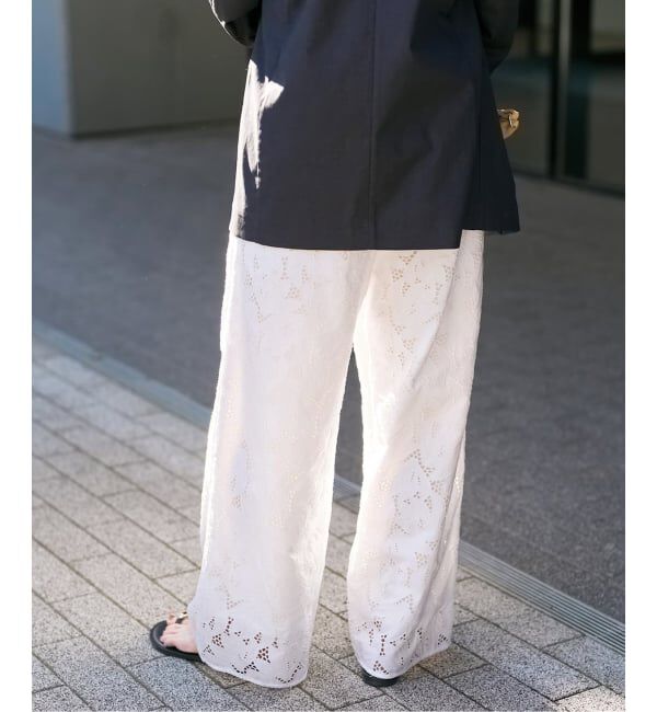 Spick and Span「TICCA / ティッカ フラワーレースパンツ」|その他|