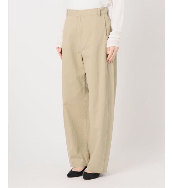 Spick and Span「コットンバレルレッグパンツ」|その他|