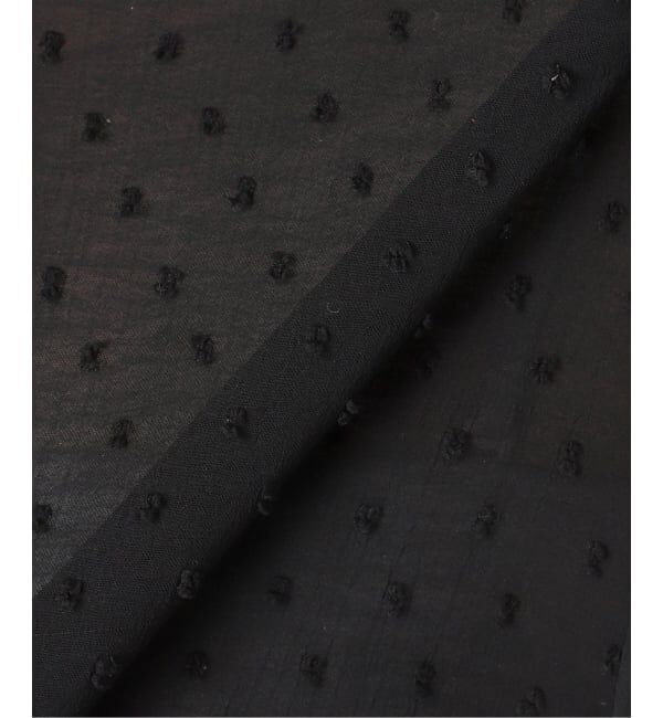 Spick and Span「《WEB限定》ドビードットフリルリボンブラウス」|シャツ・ブラウス|