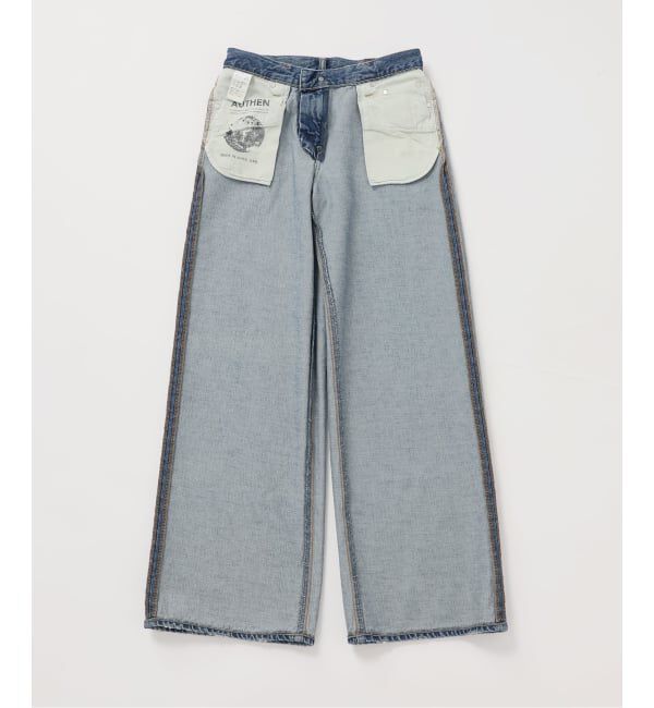 Spick and Span「AUTHEN / オーセン LAUREL WIDE」|デニム|