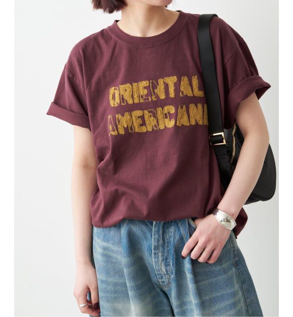 Spick and Span「AUTHEN / オーセン SS OA CLUSH EMBROIDERY T-SHIRT」|Tシャツ・カットソー|