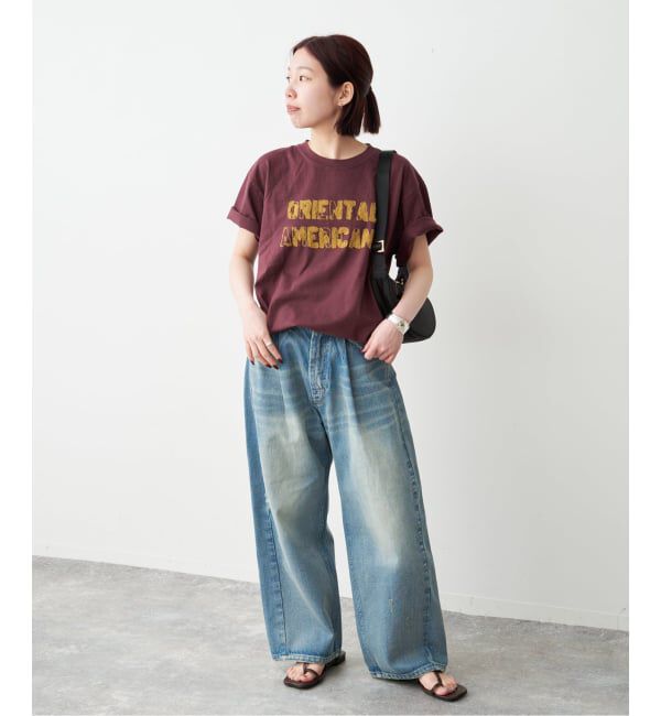 Spick and Span「AUTHEN / オーセン SS OA CLUSH EMBROIDERY T-SHIRT」|Tシャツ・カットソー|