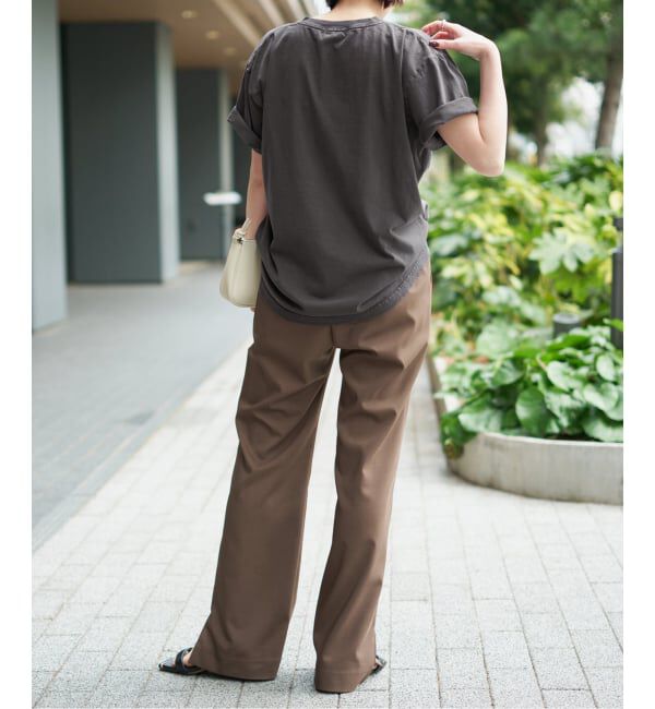 Spick and Span「AUTHEN / オーセン SS OA CLUSH EMBROIDERY T-SHIRT」|Tシャツ・カットソー|