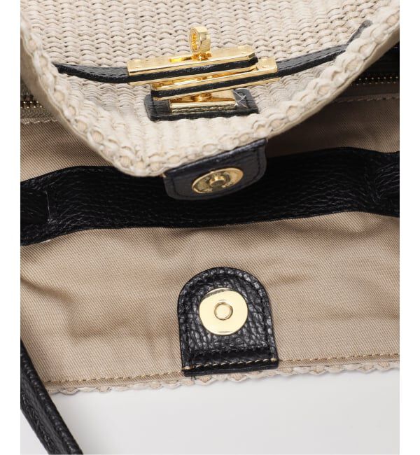 Spick and Span「《別注》VIOLAd'ORO イタリアンラフィアシートトートバッグL*」|トートバッグ|