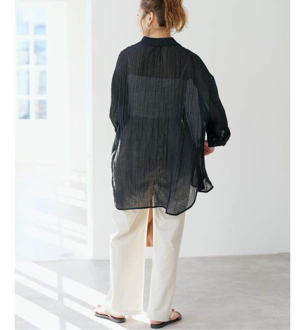 Spick and Span「クレープルーズシャツ」|シャツ・ブラウス|