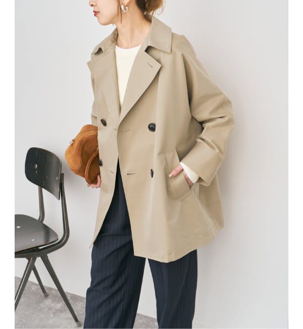 Spick and Span「《追加》TICCA / ティッカ Miniテントトレンチコート」|トレンチコート|