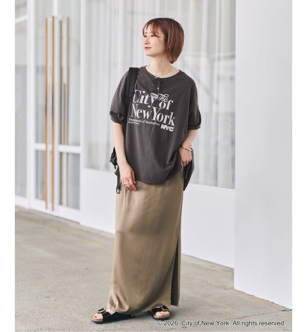 Spick and Span「《追加》GOOD ROCK SPEED 別注 NYCドルマン Tシャツ」|Tシャツ・カットソー|