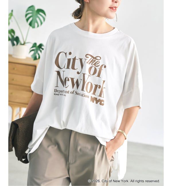 Spick and Span「《追加》GOOD ROCK SPEED 別注 NYCドルマン Tシャツ」|Tシャツ・カットソー|