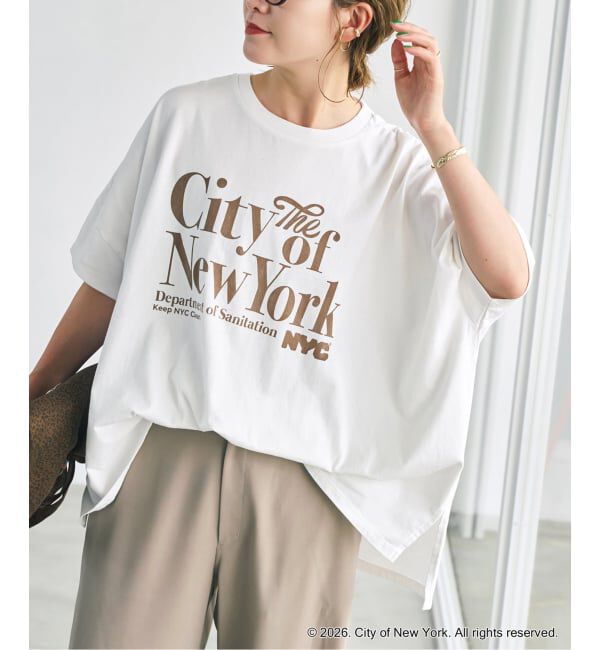 Spick and Span「《追加》GOOD ROCK SPEED 別注 NYCドルマン Tシャツ」|Tシャツ・カットソー|