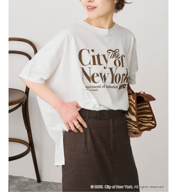 Spick and Span「《追加》GOOD ROCK SPEED 別注 NYCドルマン Tシャツ」|Tシャツ・カットソー|