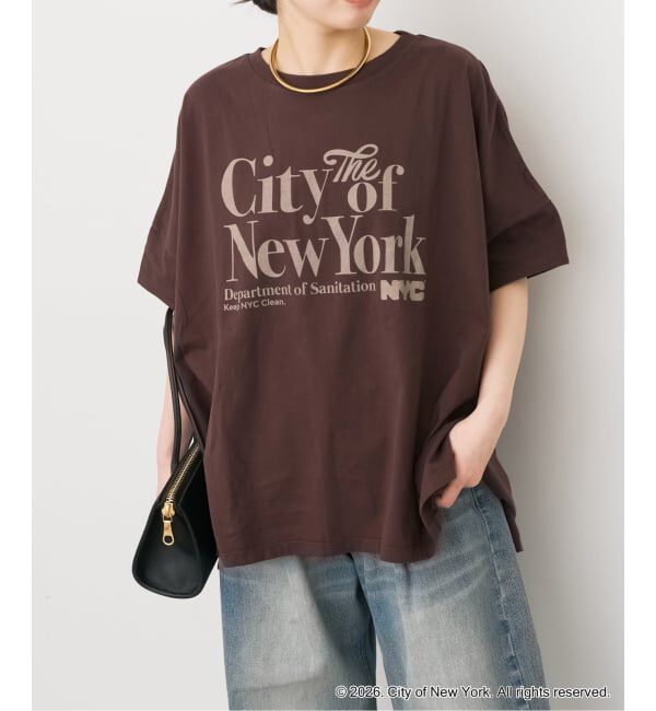 Spick and Span「《追加》GOOD ROCK SPEED 別注 NYCドルマン Tシャツ」|Tシャツ・カットソー|