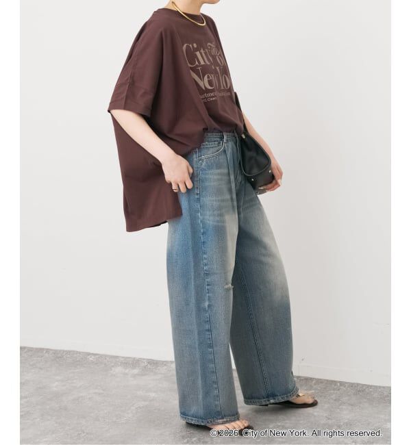 Spick and Span「《追加》GOOD ROCK SPEED 別注 NYCドルマン Tシャツ」|Tシャツ・カットソー|