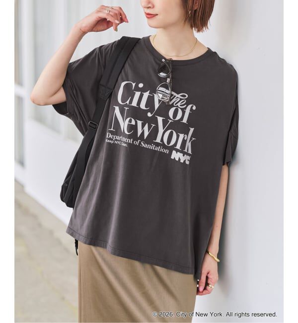 Spick and Span「《追加》GOOD ROCK SPEED 別注 NYCドルマン Tシャツ」|Tシャツ・カットソー|