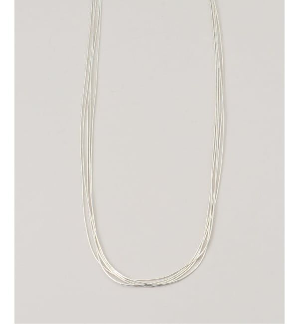 Spick and Span「Native SilverStreams / liquiid silver necklace 60cm」|ネックレス|