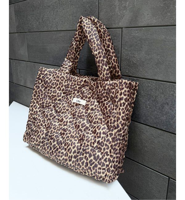 Spick and Span「《一部店舗+WEB限定》Uhr / ウーア Quilting bag」|トートバッグ|ブラウン