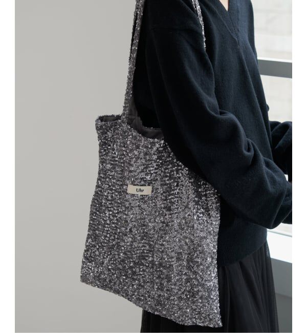 Spick and Span「《WEB限定 / 追加》Uhr / ウーア spangle Tote Bag」|トートバッグ|