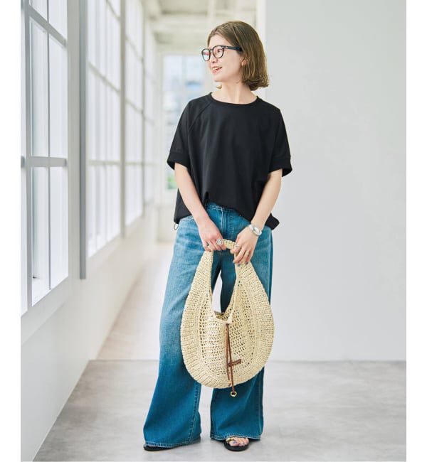 Spick and Span「《WEB限定 / 追加》ニュアンスドロストプルオーバー」|Tシャツ・カットソー|
