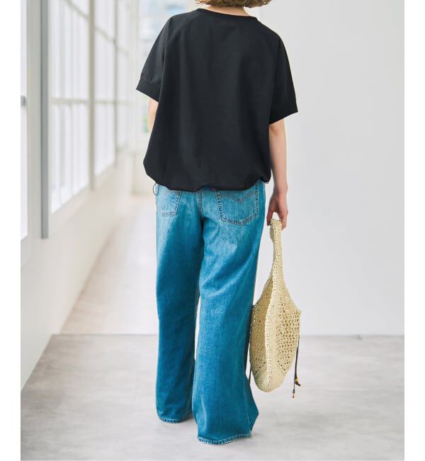 Spick and Span「《WEB限定 / 追加》ニュアンスドロストプルオーバー」|Tシャツ・カットソー|