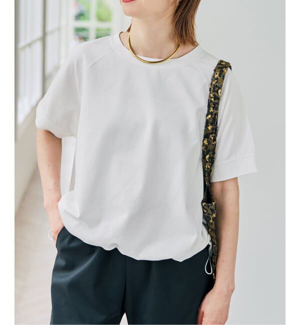 Spick and Span「《WEB限定 / 追加》ニュアンスドロストプルオーバー」|Tシャツ・カットソー|