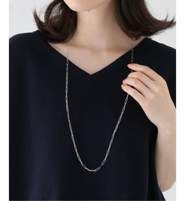 Spick and Span「Soierie / ソワリー Clip frame necklace」|ネックレス|
