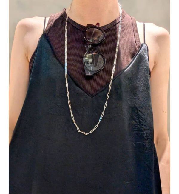 Spick and Span「Soierie / ソワリー Clip frame necklace」|ネックレス|