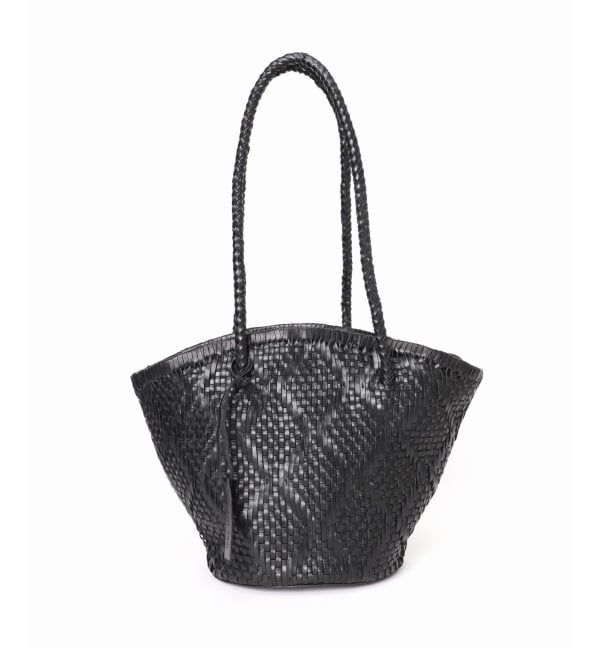 Spick and Span「《追加2》Bagmati/バグマティ レザーメッシュバッグ」|トートバッグ|