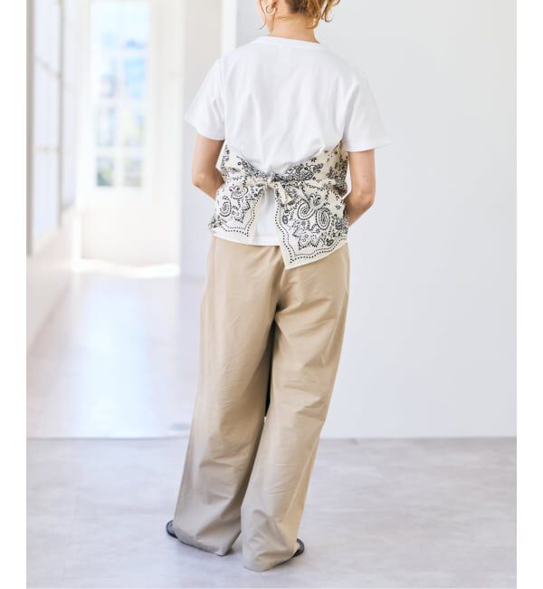 Spick and Span「《追加》manipuri / マニプリ Tシャツビスチェ」|Tシャツ・カットソー|