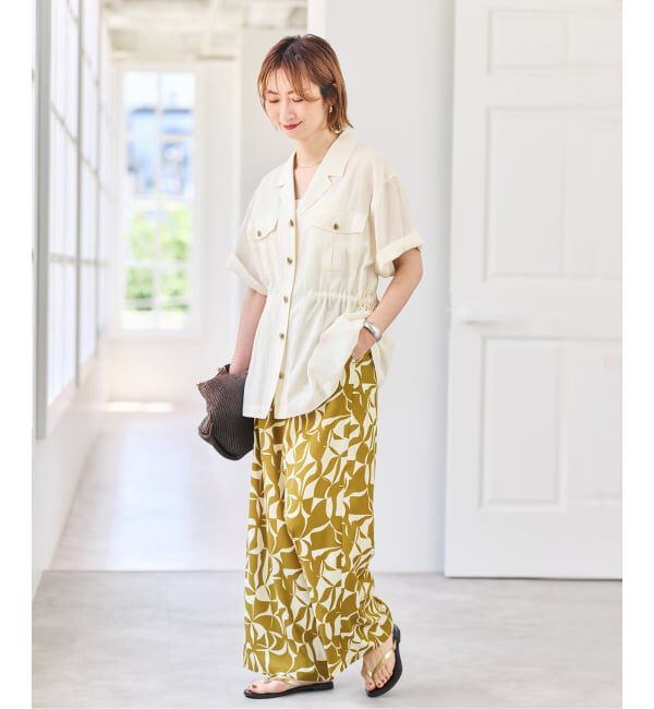 Spick and Span「オープンカラーシアージャケット」|その他|