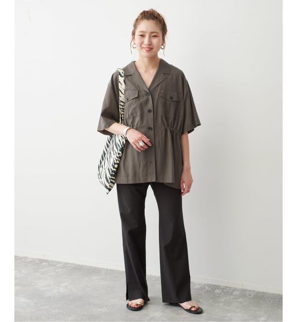 Spick and Span「オープンカラーシアージャケット」|その他|