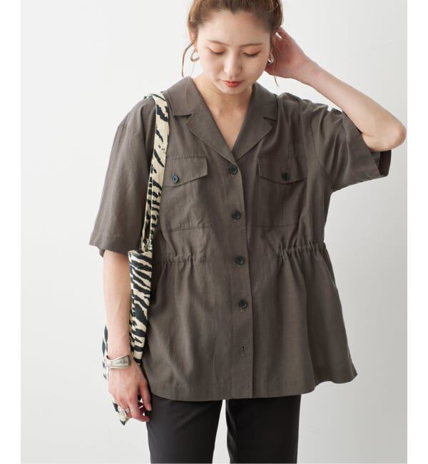 Spick and Span「オープンカラーシアージャケット」|その他|