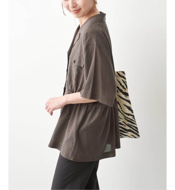 Spick and Span「オープンカラーシアージャケット」|その他|