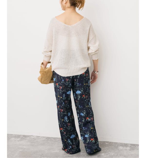 Spick and Span「《追加》TICCA / ティッカ 別注フラワープリントパンツ」|その他|