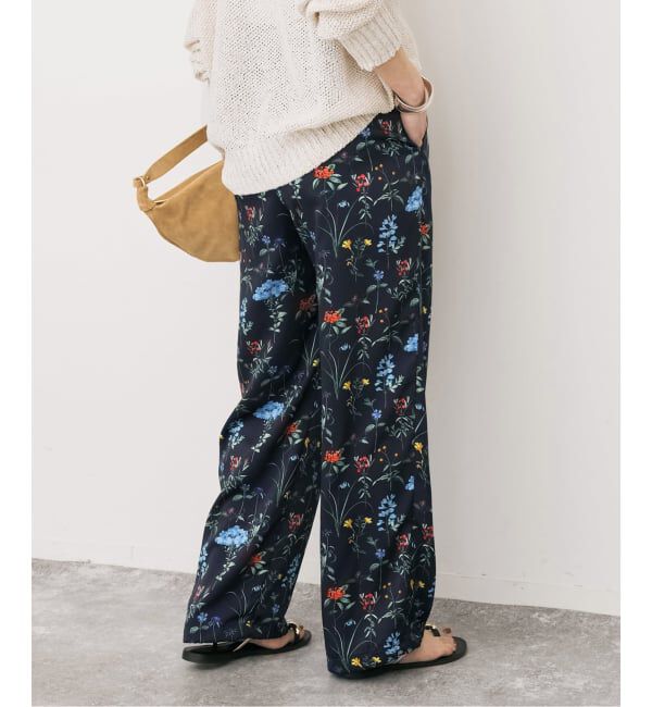 Spick and Span「《追加》TICCA / ティッカ 別注フラワープリントパンツ」|その他|