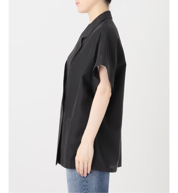 Spick and Span「ライトクロスハーフスリーブジャケット」|テーラードジャケット|