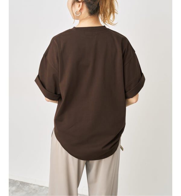 Spick and Span「《新色 / 追加》ロゴオーバーTシャツ」|Tシャツ・カットソー|