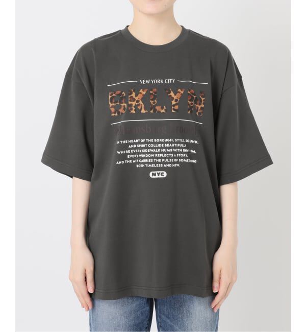 Spick and Span「《新色 / 追加》ロゴオーバーTシャツ」|Tシャツ・カットソー|